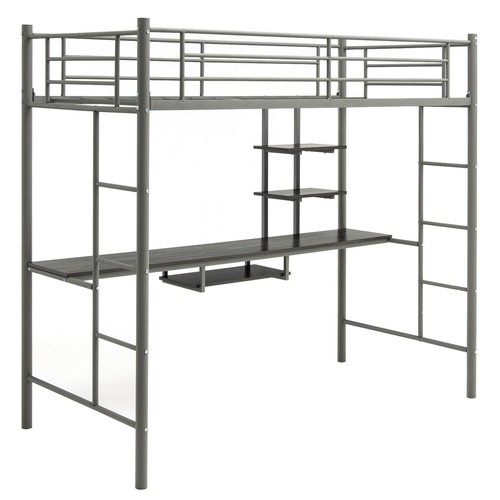 5ft single metal - single, bed