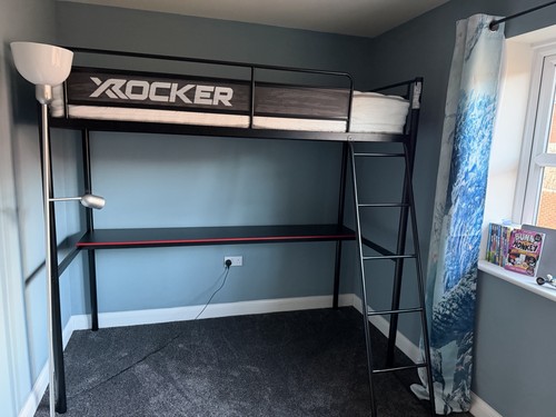 High sleeper gamer bunk - sleeper, bed