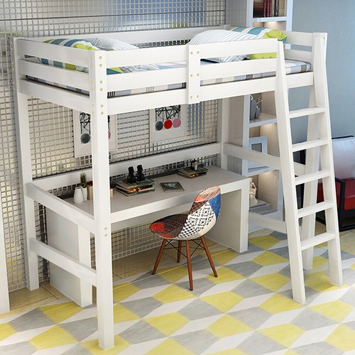 3ft loft bunk bed single - 3ft, kids