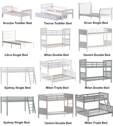 Kids bunk beds bed frame - beds,