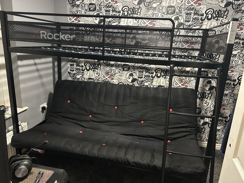 Rocker high sleeper bunk bed - sleeper,