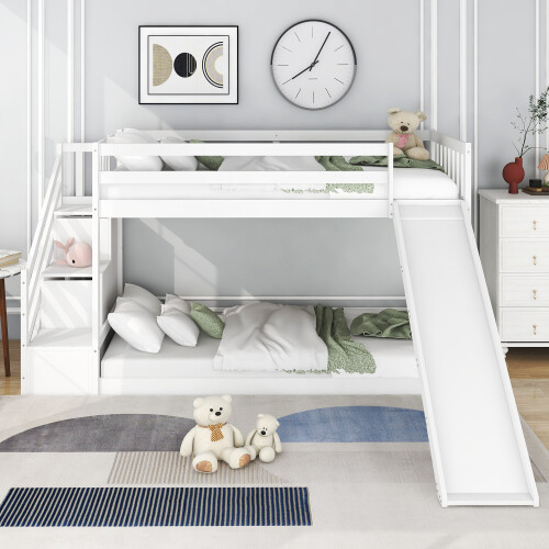 High sleeper wooden bunk bed - high,