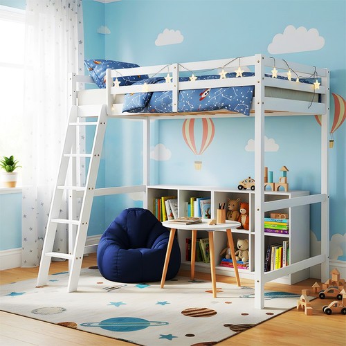 White 3ft high sleeper - high,