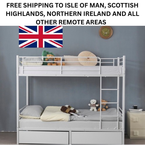Twin bunk bed frame 3ft - twin,