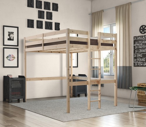 Loft bunkbed double 4ft - double, 6