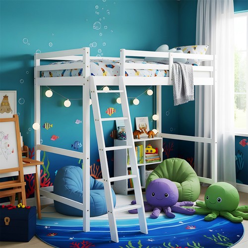 Bunk bed high sleeper cabin - bed,