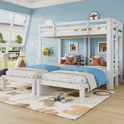 Triple bunk beds - bunk, 3ft