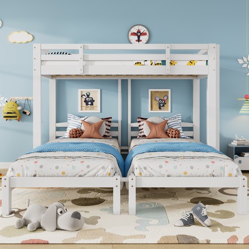 Bunk beds triple 3ft single - beds,