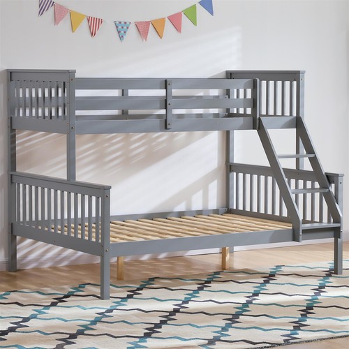 Triple sleeper bunk bed - bunk, solid
