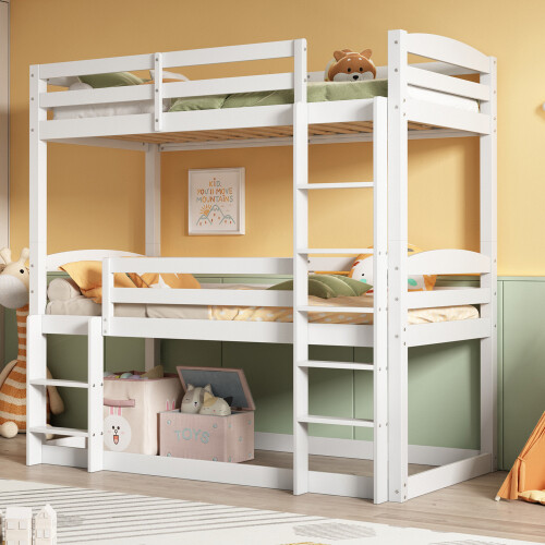 Triple bunk beds solid - triple,